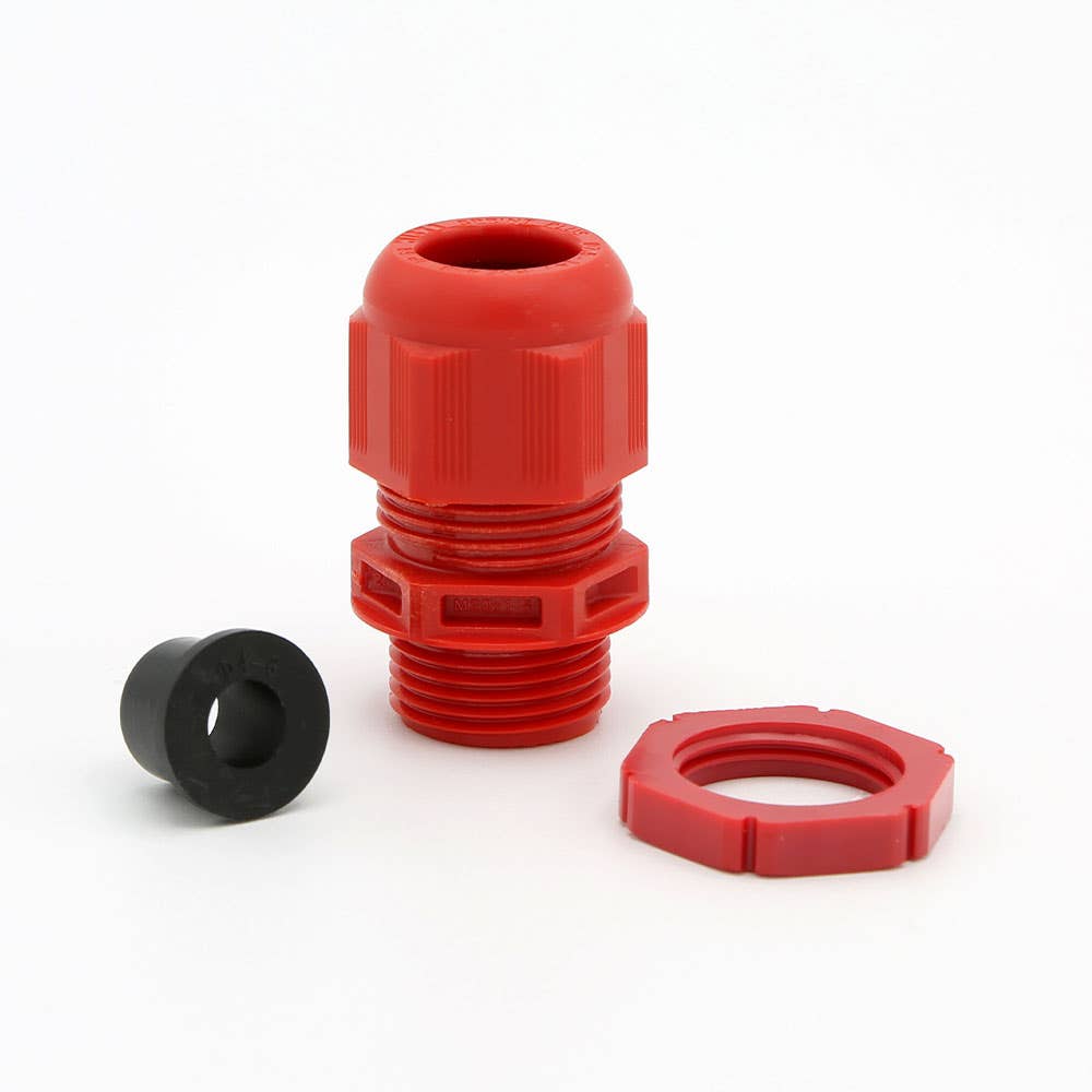 Wiska 10100638 SPRINT GLP20+RDE M20 Red Cable Glands Pack of 10 | Model 10100638 — Trade Pack of 5