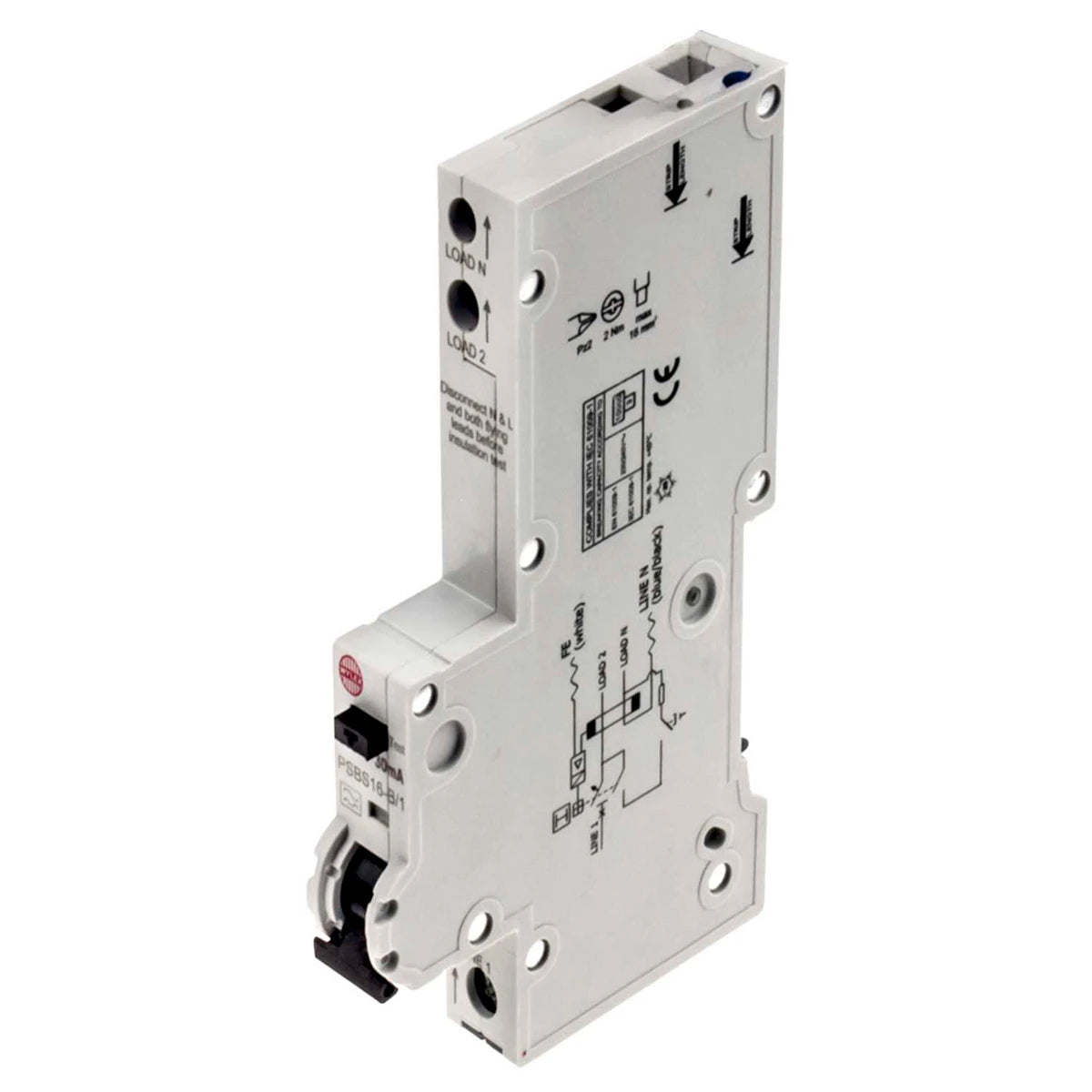 Wylex RCBO 16A 30mA Type A SP B