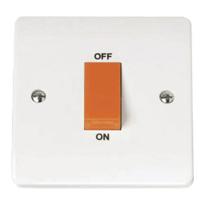 Click Mode 45A Cooker Control Unit — Polar White