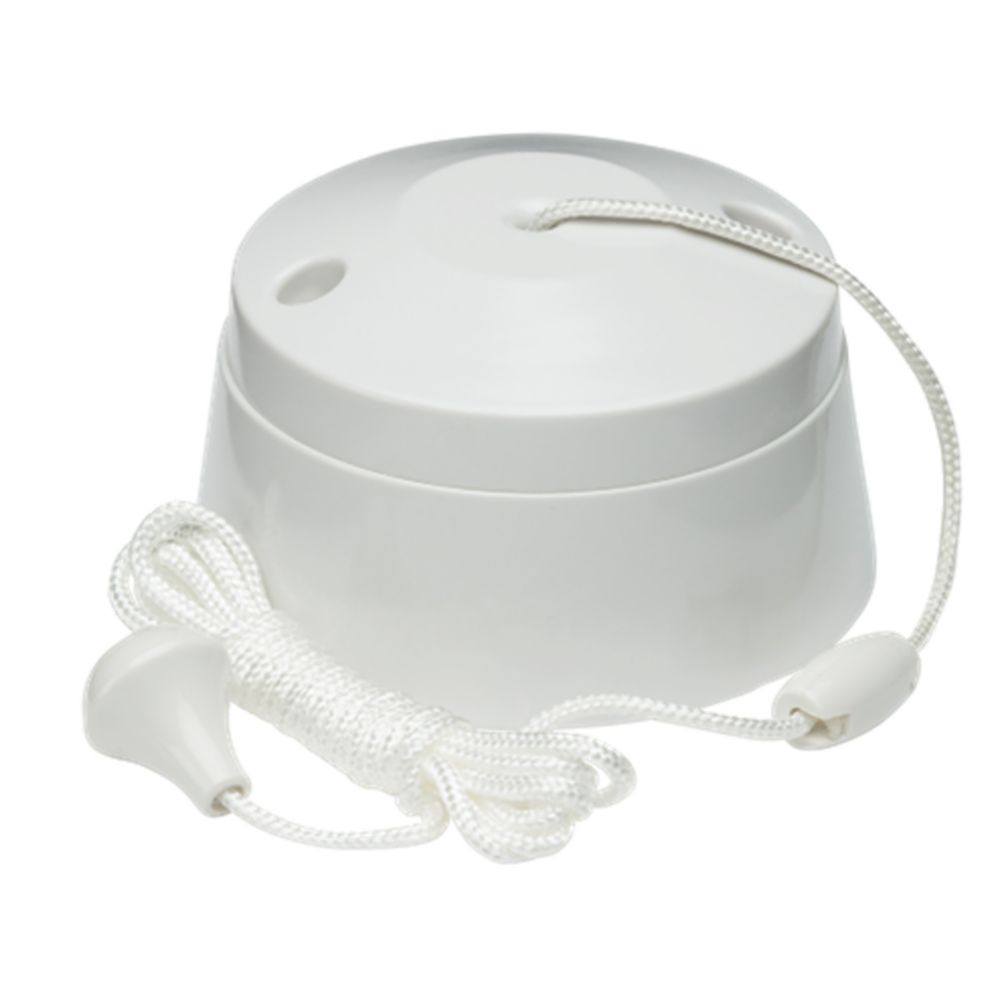 Knightsbridge Shower / Appliance Pull Cord Switches — 10AX 1-Way Lighting Pull
