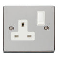 Click Deco 13A 1 Gang DP Switched Socket — Decorative Finishes