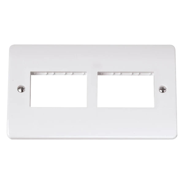 Click Mode MiniGrid Extra Unfurnished Plates — Polar White