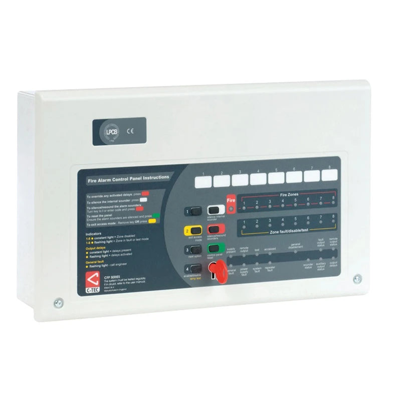 C-TEC CFP AlarmSense panel CFP702-2 CFP704-2 CFP708-2