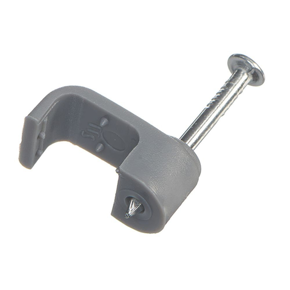 Vimark Cable Clips & Cleats — Flat Single T&E 2.5mm 100pk