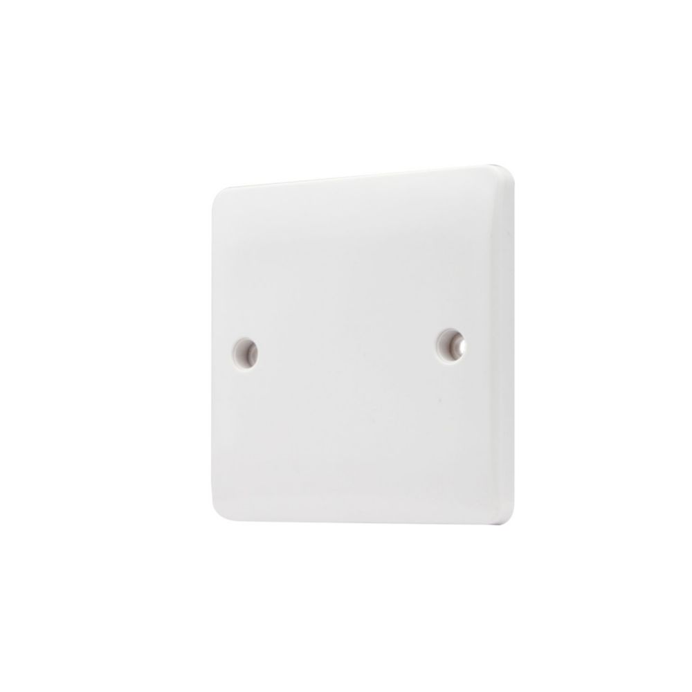 Vimark Pro Blanking Plates — White — 1 Gang