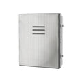 Videx 4837-0/M 4000 Series 0-Button Speaker Module Matt (4+1) | Model 4837-0/M