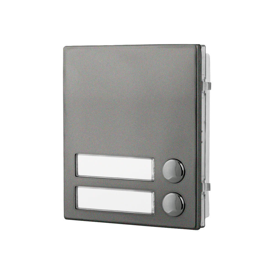 Videx 4842/M 4000 Series 2-Button Expansion Module Matt | Model 4842/M | Product photo