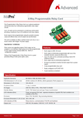 Advanced MXP-507 P-BUS 2-Way Relay Card | Model MXP-507