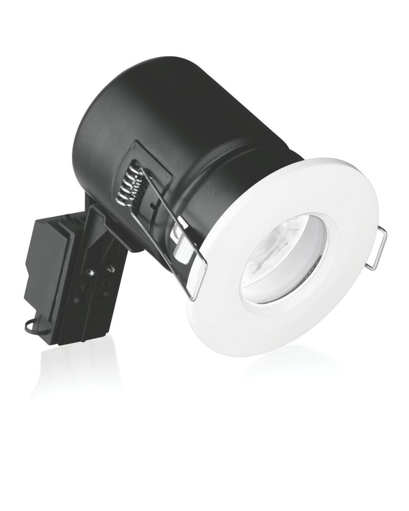 Aurora EFD Fixed Fire-Rated IP65 LED Downlight White