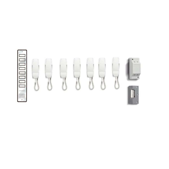 Bell Systems 908 8-Way Audio Door Entry Kit with SPA Panel | Model 908 | Product photo