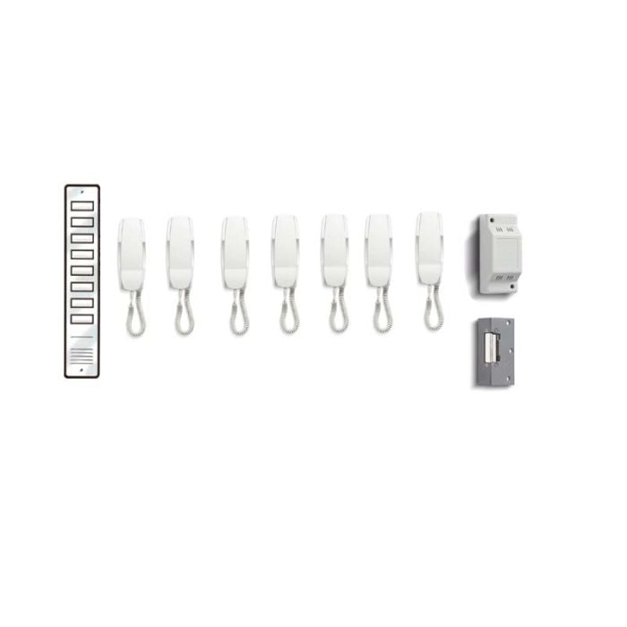 Bell Systems 912 12-Way Flush Audio Door Entry Kit | Model 912 | Product photo