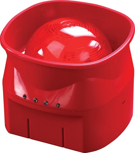 Apollo Discovery Open-Area Voice Sounder VID Red Isolating | Model 58000-030 — Trade Pack of 10