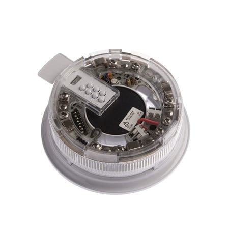 Apollo XP95 Sounder VAD Base Cat O DIN Tone White Flash Isolating | Model 45681-707