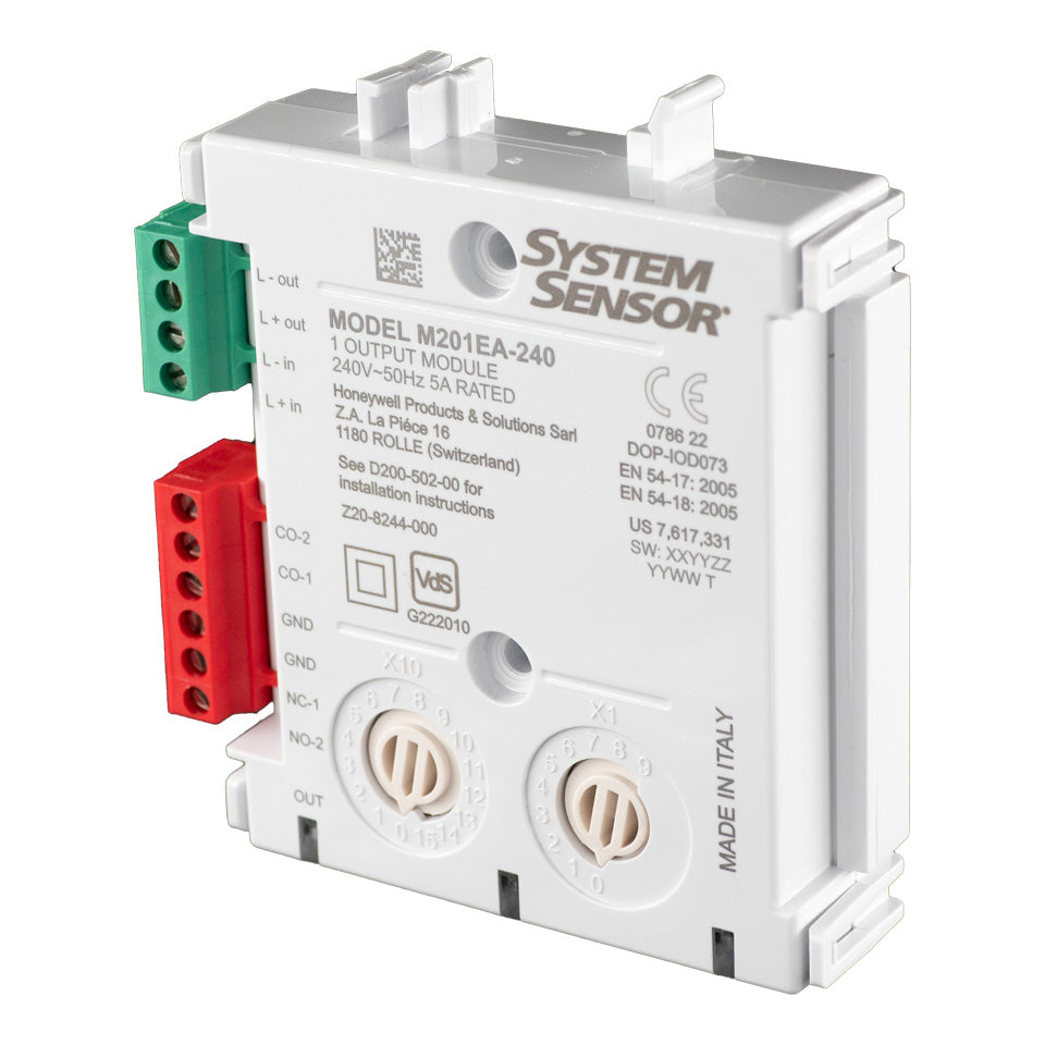 System Sensor M201EA-240 Addressable 240V AC Output Control Module | Model M201EA-240