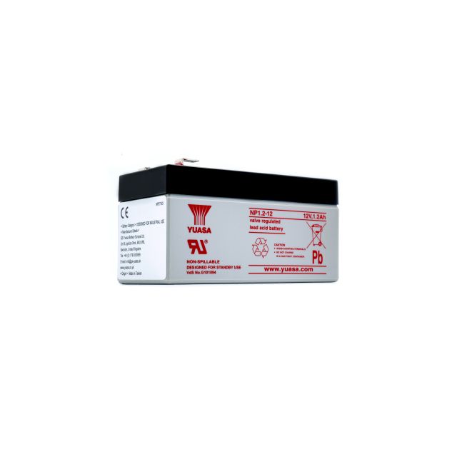 Yuasa 12V VRLA Fire Panel Battery Trade Unit 48