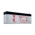 Yuasa NP2.3-12FR 12V 2.3Ah Flame-Retardant VRLA Battery | Model NP2.3-12FR — Trade Pack of 5