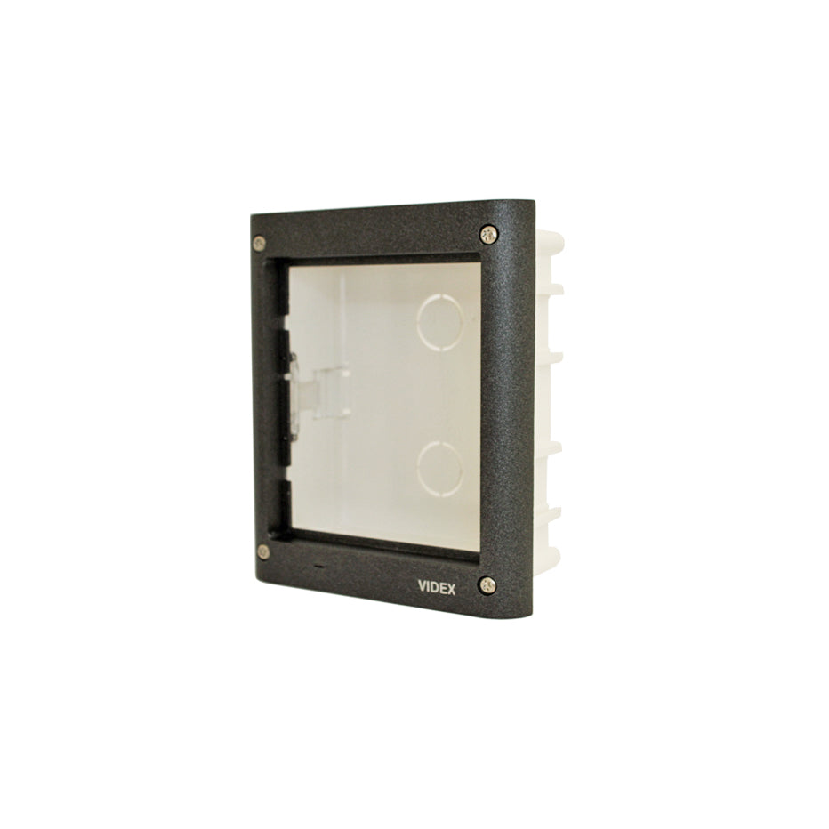 Videx 4851 4000 Series 1-Module Flush Outdoor Frame and Back Box | Model 4851