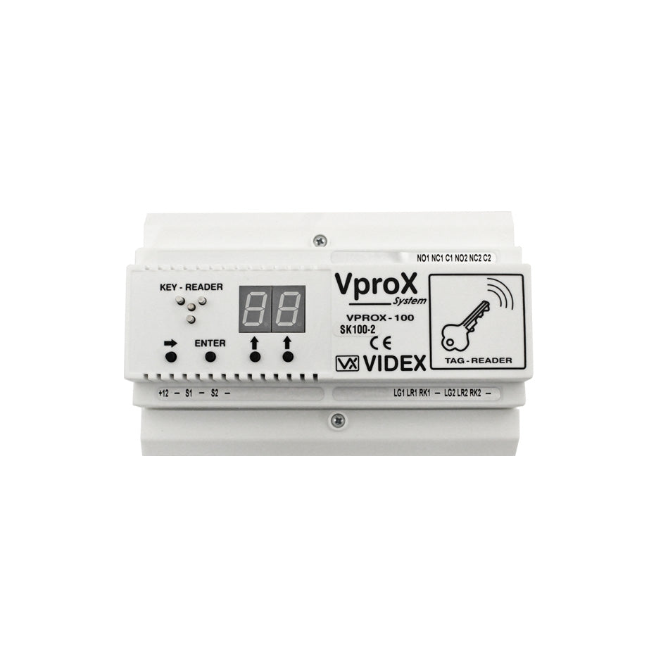 Videx 100/VP VProx 100-User Two-Door Access Controller | Model 100/VP