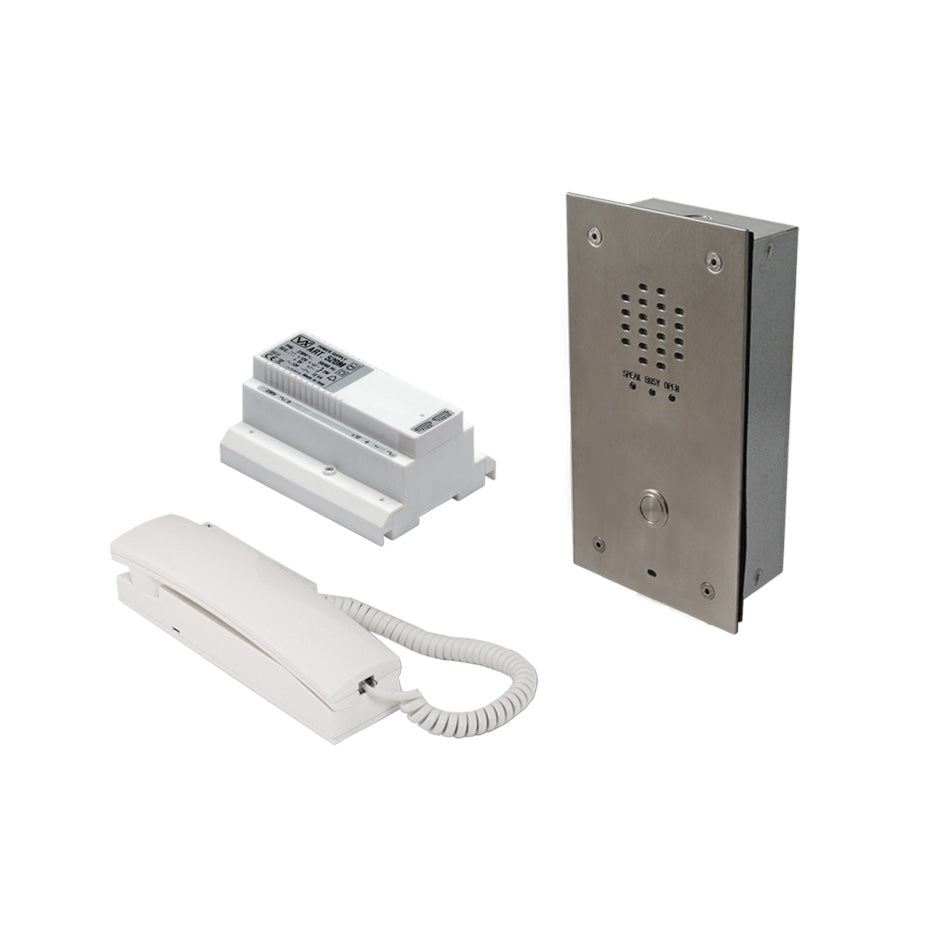 Videx VR120DK-6 Vandal Resistant 6-Way Flush Audio Kit | Model VR120DK-6 | Product photo