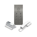 Videx VR120DK-8 Vandal Resistant 8-Way Flush Audio Kit | Model VR120DK-8