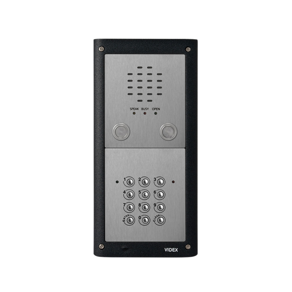 Videx VR4K-2/CL 2-Way Flush VR Audio Kit with Codelock | Model VR4K-2/CL