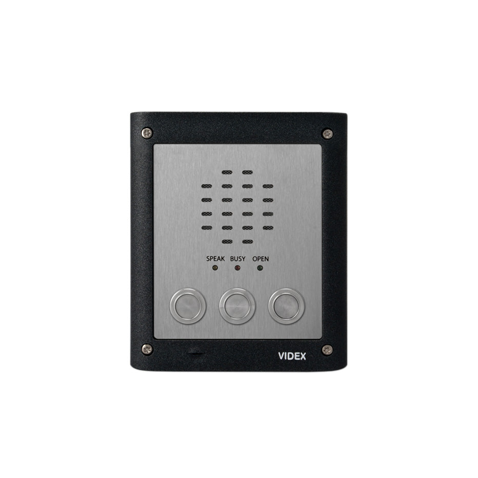 Videx VR4K-3 3-Way Flush Vandal Resistant Audio Kit | Model VR4K-3