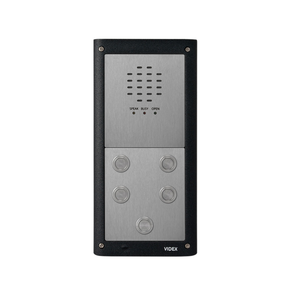 Videx VR4K-5S 5-Way Surface Vandal Resistant Audio Kit | Model VR4K-5S