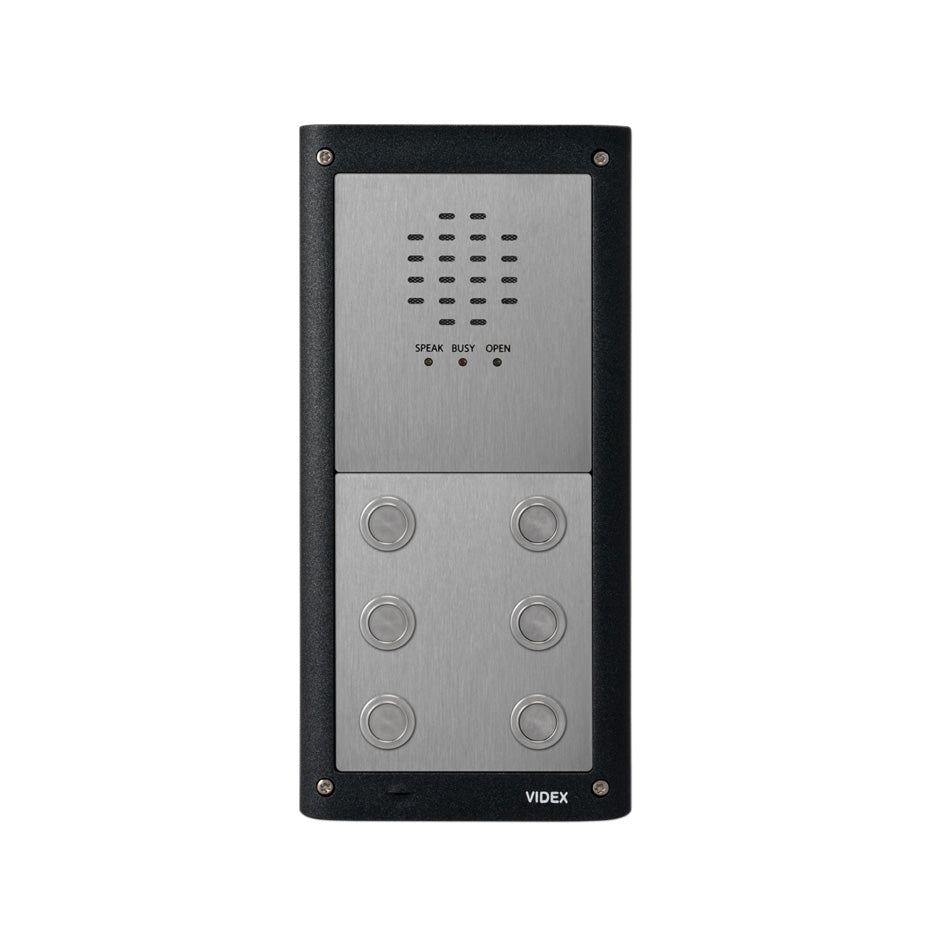 Videx VR4K-6S 6-Way Surface Vandal Resistant Audio Kit | Model VR4K-6S