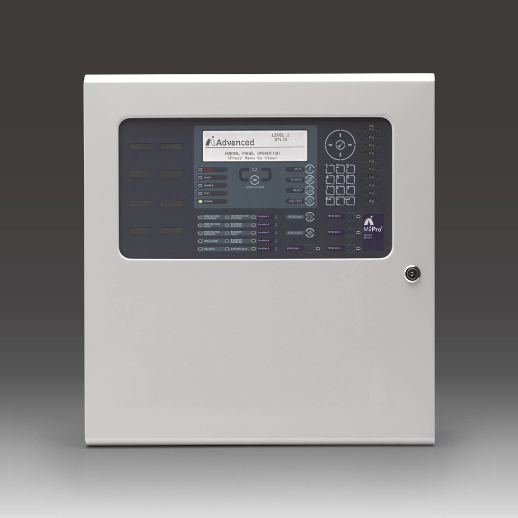 Advanced Axis EN MX-5404V 1-4 Loop Addressable Fire Panel (Argus Vega) | Model MX-5404V