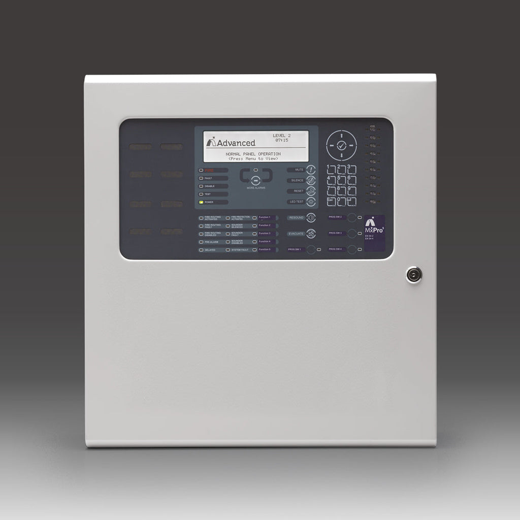 Advanced Axis EN MX-5402V 1-4 Loop Addressable Fire Panel Argus Vega (2 Loop Cards) | Model MX-5402V