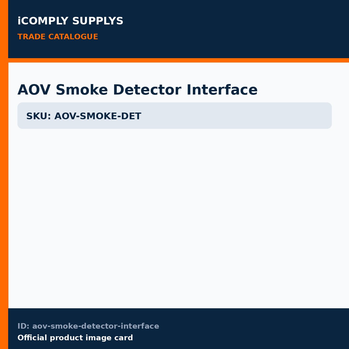 AOV Smoke Detector Interface