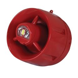 C-TEC CA433A/SR CAST Wall Sounder VAD Red Shallow | Model CA433A/SR — Trade Pack of 20