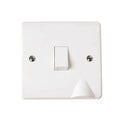 Click Mode 20A DP Isolator & Flex Outlet — Polar White