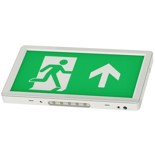Channel Safety Alpine Slim LED Exit Sign Remote Test LiFePO4 | Model E/AL/M3/SL/RC/LI