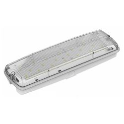 Channel Safety Brook3 Self-Test LED Bulkhead IP65 3hr | Model E/BK/M3/LED/3/ST/LI