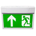 Channel Safety Camber LED Surface Mounted Exit Sign | Model E/CAMBER/SURF