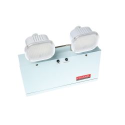 Channel Safety Grove IP65 Remote-Test LED Twinspot 3hr NM | Model E/GR/NM3/LED/IP65/RC