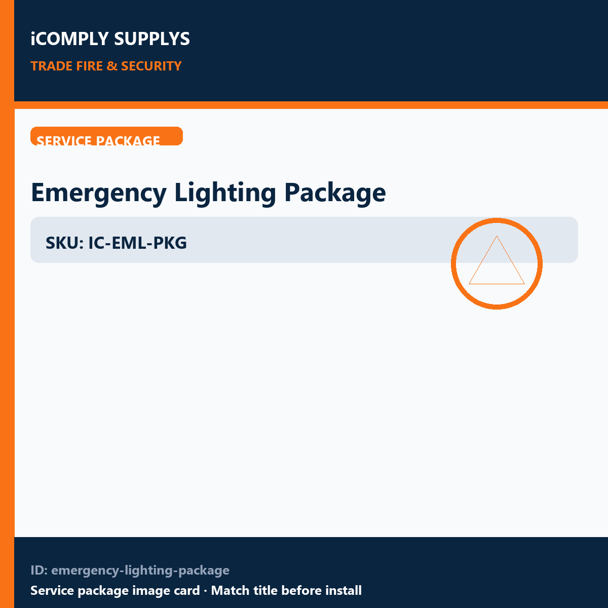 Gym &amp; Leisure Fire Alarm &amp; Emergency Lighting Package