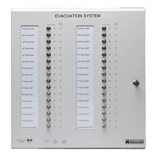 Advanced EvacGo BS 8629 evacuation alert panel