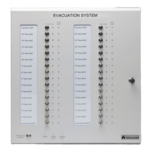 Advanced EvacGo BS 8629 evacuation alert panel