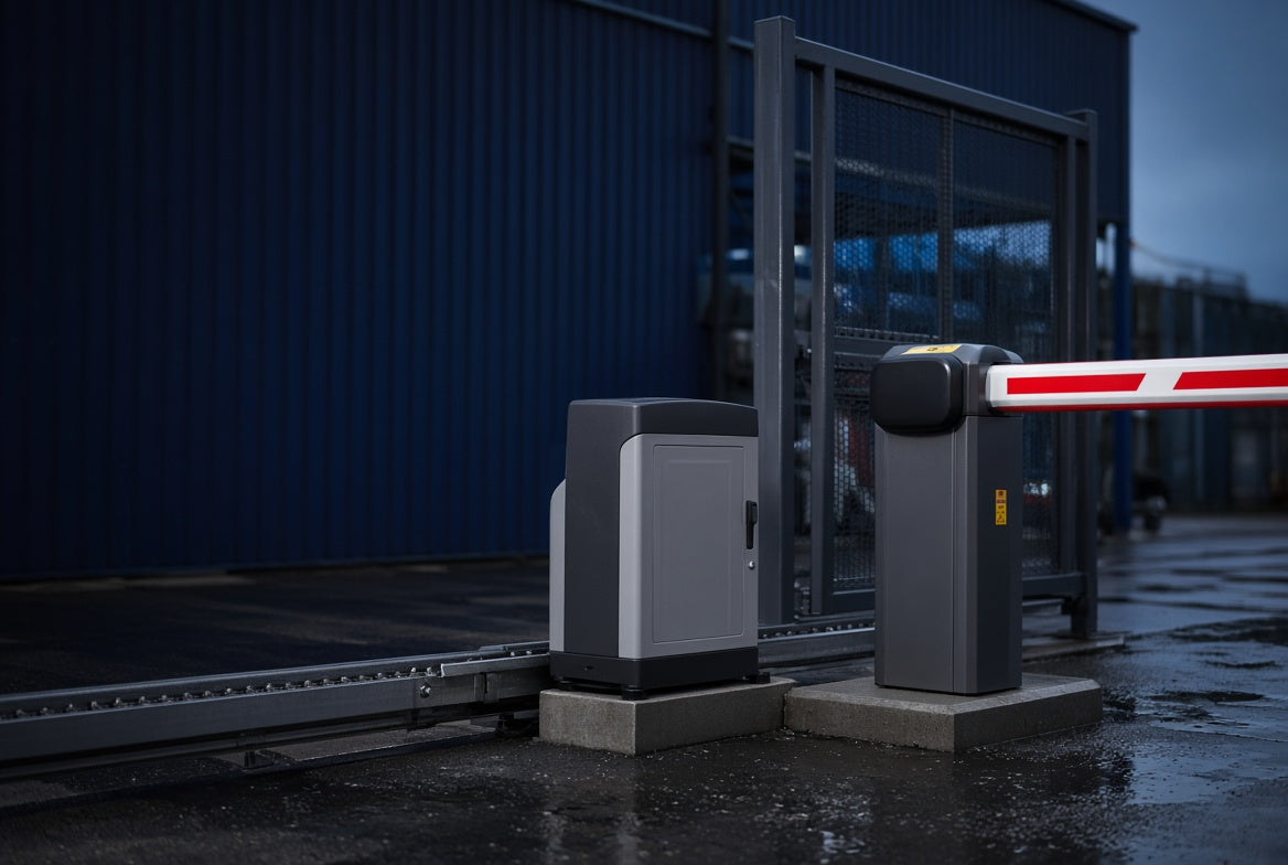 CAME sliding gate and barrier