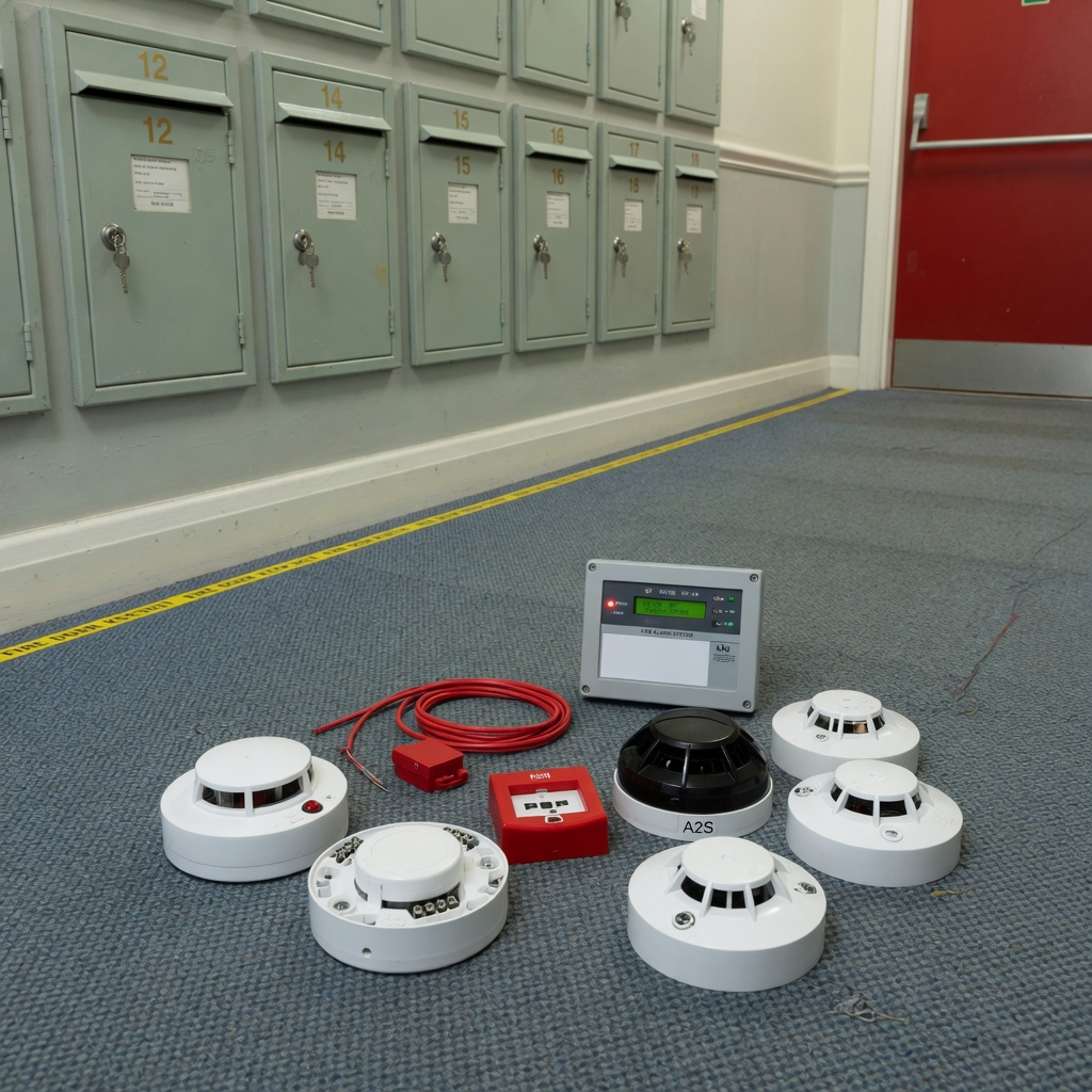 UK landlord common parts fire upgrade kit