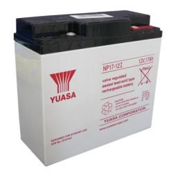 Yuasa NP17-12 12V 17Ah VRLA Sealed Lead Acid Battery | Model NP17-12 — Trade Pack of 10