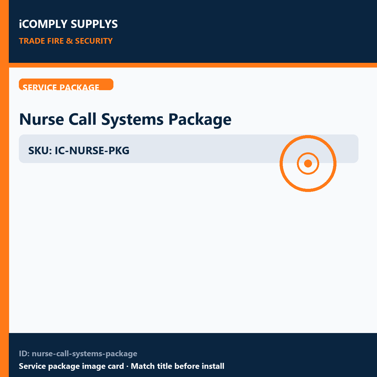 Care Home Fire Alarm &amp; Nurse Call Package | Trade Enquiry