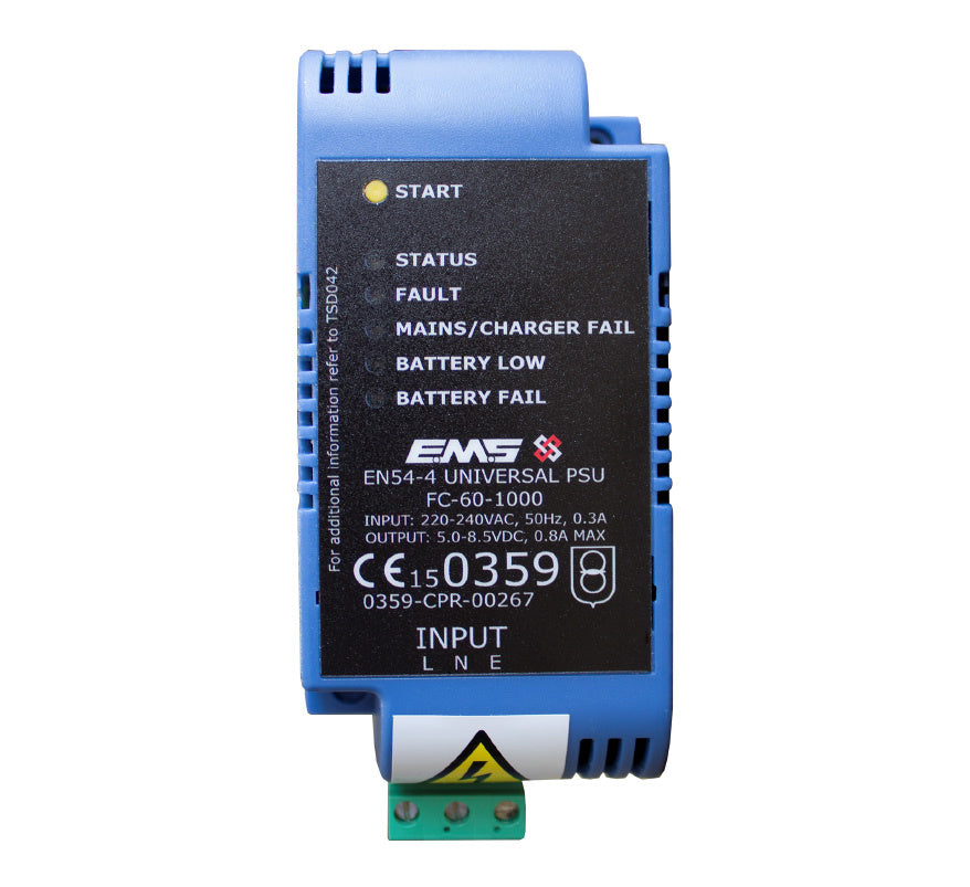 EMS FireCell Universal 6V PSU for RCC | Model FC-60-1000