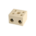 Hylec DESTB-1002 2-Way 57A High Temperature Ceramic Terminal Block | Model DESTB-1002 | Product photo