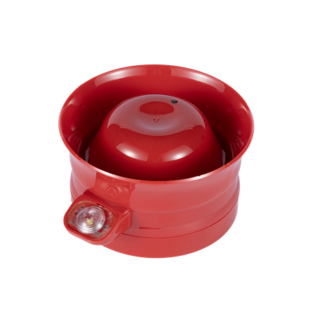 Apollo Intelligent Open-Area Sounder VID Red Body White Flash | Model SA5500-350 — Trade Pack of 5