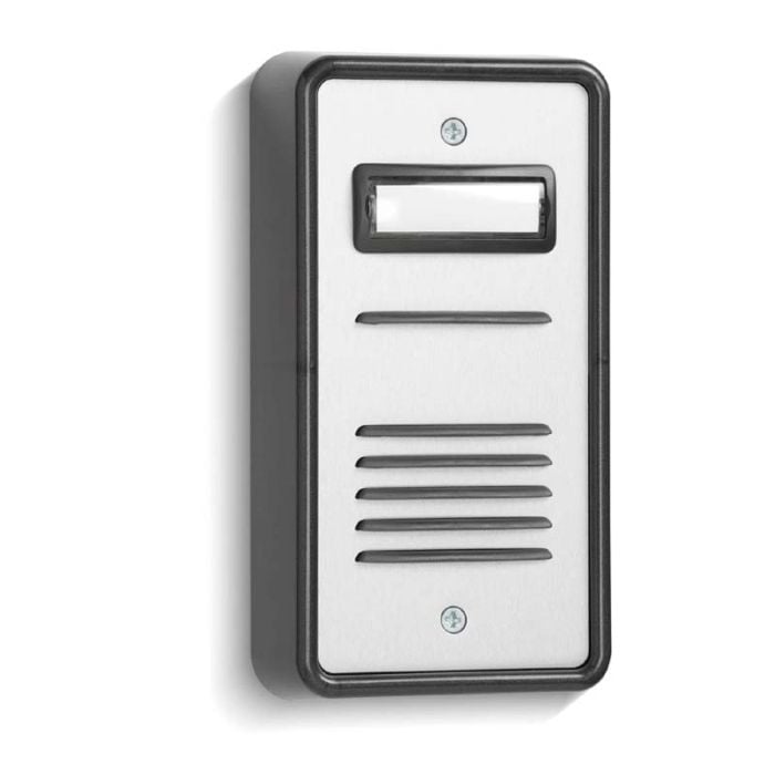 Bell Systems SPA2 2-Way Surface Aluminium Audio Panel | Model SPA2 — Trade Pack of 10