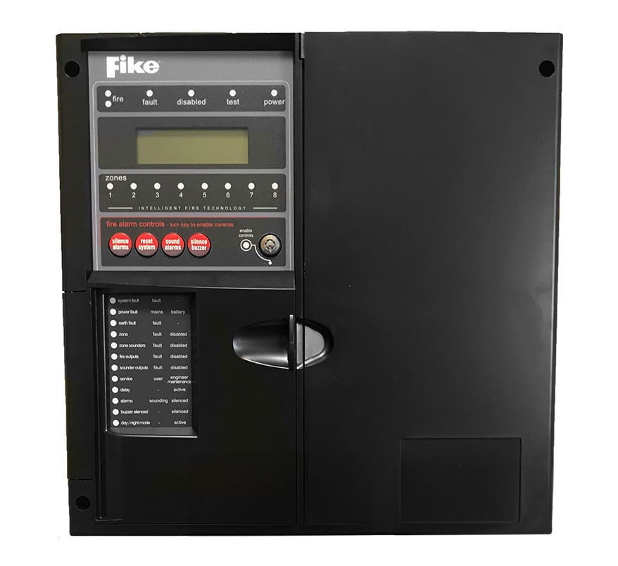 Fike TwinflexPro² 4 Zone Fire Alarm Panel (Black) | Model 505-0004-B