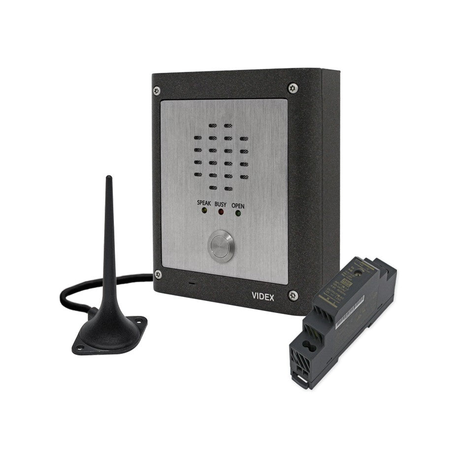 Videx GSMVRK-1S vandal-resistant 4G SIM intercom
